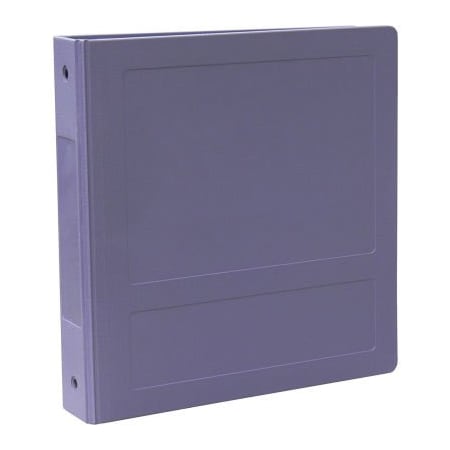Omnimed Omnimed 1-1/2" Molded Ring Binder, 3-Ring, Side Open, Holds 300 Sheets, Lilac 205009-LL3